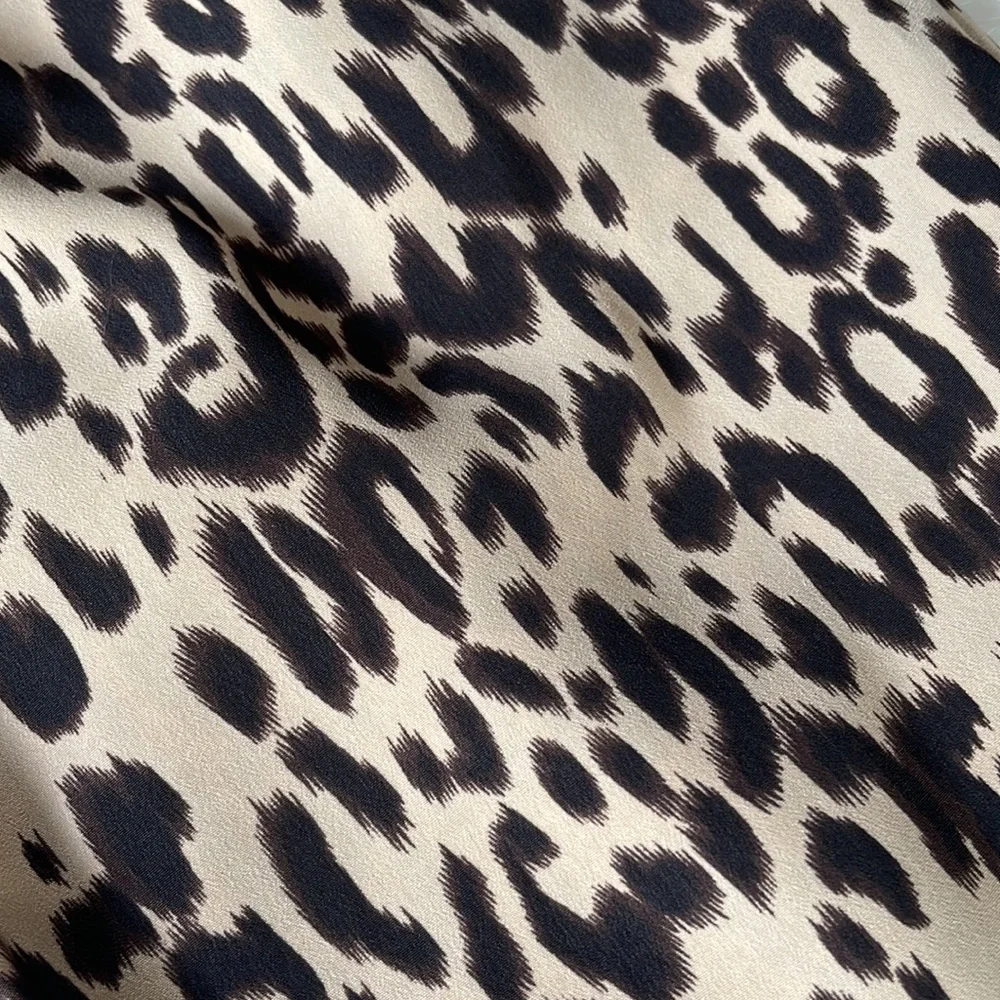 Tyche Leopard print strapless jumpsuit. NWT size Small - Picture 7 of 7